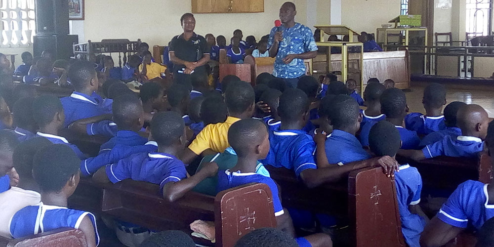 Environmental Outreach at Prampram Anglican Basic Schools campaign activity, image 2 of 3